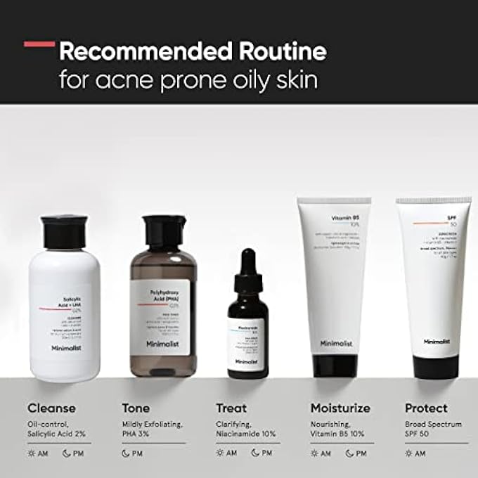 MINIMALIST 2% SALICYLIC ACID FACE WASH FOR OILY, ACNE PRONE SKIN (100 ML) | SULPHATE FREE, ANTI ACNE FACE CLEANSER WITH LHA & ZINC FOR MEN & WOMEN - Image 3